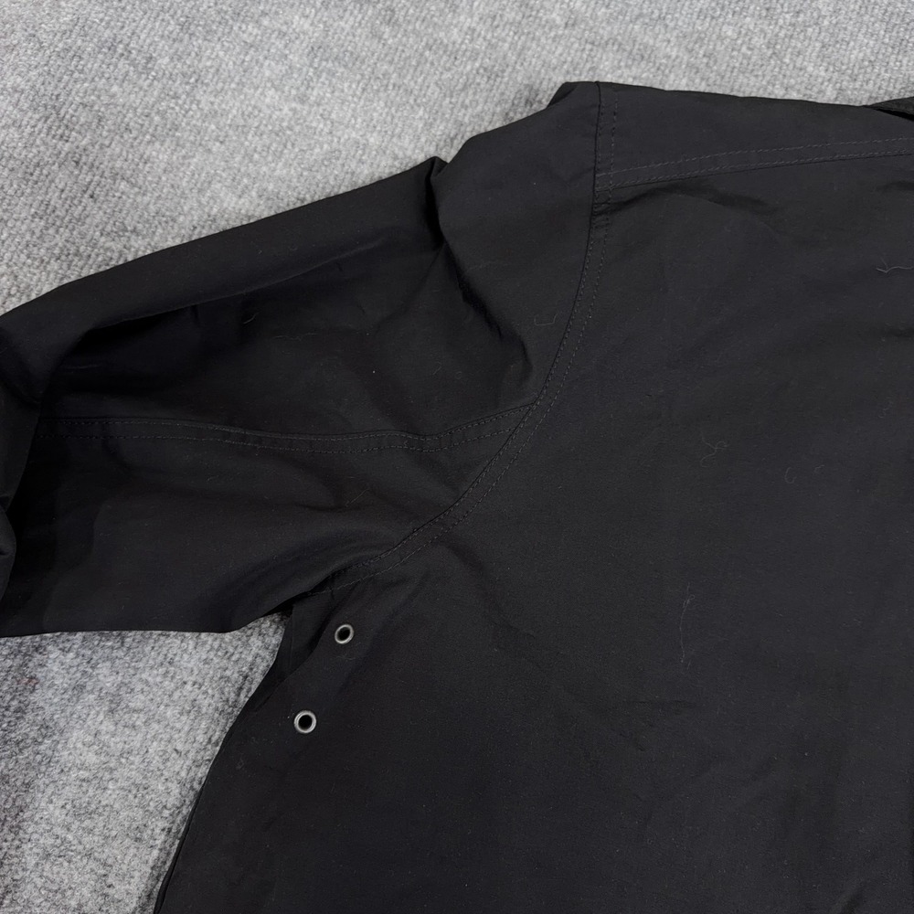 Eddie Bauer Jacket Men Large Overcoat Trench Coat 550 Down Fill Liner Button Up - Picture 9 of 14